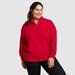 Eddie Bauer Plus Size Women's Alpine Route Essentials 1/4-Zip Sweater - Red - Size 3X