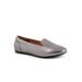 Women's Shelby Casual Flat by SoftWalk in Pewter (Size 11 M)