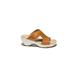 Wide Width Women's Cassandra Slide Sandal by Hälsa in Dark Mango (Size 7 1/2 W)