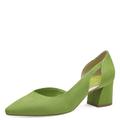 MARCO TOZZI Damen Pumps mit Blockabsatz Vegan, Grün (Apple), 39 EU