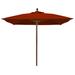 Fiberbuilt Prestige 6' Square Market Umbrella in Orange | Wayfair 6SQRPUCB-4677