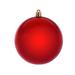 The Holiday Aisle® Christmas Ball Ornament Set of 18 Plastic in Red/Gray/Yellow | 2.4 H x 2.4 W x 2.4 D in | Wayfair