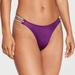 Women's Victoria's Secret Double Shine Strap Smooth Thong Panty