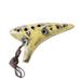 12 Holes Alto C Ocarina Music Instrument for Beginner Professional Performer (Mixed Color)