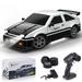AUOSHI 1:16 RC Drift Cars High-Speed 4WD Remote Control Racing Cars 2.4GHz Fast RC Car with 2 Rechargeable Batteries and LED Lights Perfect Gift for Kids White