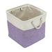 Dog Toy Box Large Dog Toys Storage with Handle Collapsible Dog Toy Bin Fabric Basket Chest Organizer Perfect for Pet Toys Blankets Dog Toys and Accessories