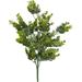 Artificial Winter Frost Seasonal Mixed Bush Holiday Decoration Arrangement ABN4B013-FROS White