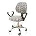 FOCUSSEXY Split Computer Office Chair Cover Soft Stretchable Office Computer Chair Round Cushion Seat Cover & Back Slipcover Slipcover Stretch Desk Task Rotat Seat Cover