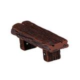 Yoone Micro Landscape Romantic Craft Resin Double Stool Bench Garden Figurine Decor