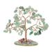 HYmarket Stable Structure Faux Crystal Tree Figurine - Non-slip Exquisite Not Easy to Fall Off No Fading Home Decoration