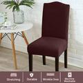 AAOMASSR 2 Pack Dining Room Chair Covers Stretch Dining Chair Slipcover Parsons Chair Covers Chair Furniture Protector Covers Removable Washable Chair Cover for Dining Room Hotel Ceremony