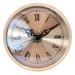 Hemoton 1 Set DIY Mute Clock Decorative Wall Clock Retro Style Clock Metal Quartz Clock
