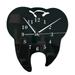 VOSS Wall Teeth Decoration Wall Creative 3D Clock Mirror Creative Acrylic Home Clock Home Decor