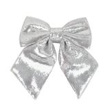 Decoration Sequin Bow Glitter DIY Bow Tie Scene Arrangement Accessories Indoor Hanging Christmas Decorations Soccer Ball Ornament Set Mini Ornament Balls 1 Inch Doll Vintage Glass Garland