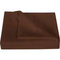 600 Thread Count 3 Piece Flat Sheet ( 1 Flat Sheet + 2- Pillow cover ) 100% Egyptian Cotton Color Colclate Solid Size Full