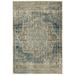 The Curated Nomad Style Haven Bishop Distressed Center Medallion Area Rug 5 3 x 7 6 5 x 8 Ivory