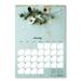 Romantic Wall Calendar Romantic Floral Photography 12 x 17 Multicolor/White Sheets 12-Month (Jan to Dec): 2024 | Bundle of 2 Each