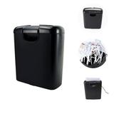 Idealforce Commercial Office Paper Shredder 6 Sheets Cross-Cut Paper Shredder with 10L Basket Black