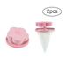 2 Pcs Flower-Type Washing Machine Floating Lint Mesh Bag Hair Filter Net Pouch Floating pet Fur Catcher Floating Washing Machine Filter Washer Lint Trap