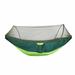 Camping Hammock Mosquito Net Portable Hammock with Net Single or Double Hammock Tent for Travel Camping Camping Accessories for Indoor Outdoor Hiking Backpacking Backyard Beachï¼Œlight green