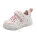 Cathalem Shoes Girls Toddler Female Toddler Girl Tennis Shoes Size 9 Boys Girls Students White Pink Cute Soft Sole Sport Sneakers 4 for Kids Pink 9