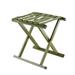 Camping Stool Portable Lightweight Foldable Compact Camping Foot Stool Small Folding Camping Chair Stainless Steel Retractable Outdoor Camp Stools for Travel Hiking BBQ Fishing Garden Beachâ€¦