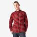 Dickies Men's 1922 Buffalo Check Flannel Shirt - Red Plaid Size M (A865E)