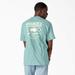 Dickies Men's Hays Graphic T-Shirt - Pastel Turquoise Size L (WSR49)