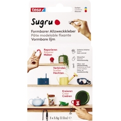 Sugru Klebeknete 41233-00001-00 Rot/Blau/Gelb 3 St./Pack. Image