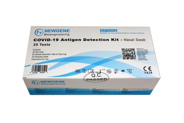 GENE Corona Test 25er, Nasal - Laie Image