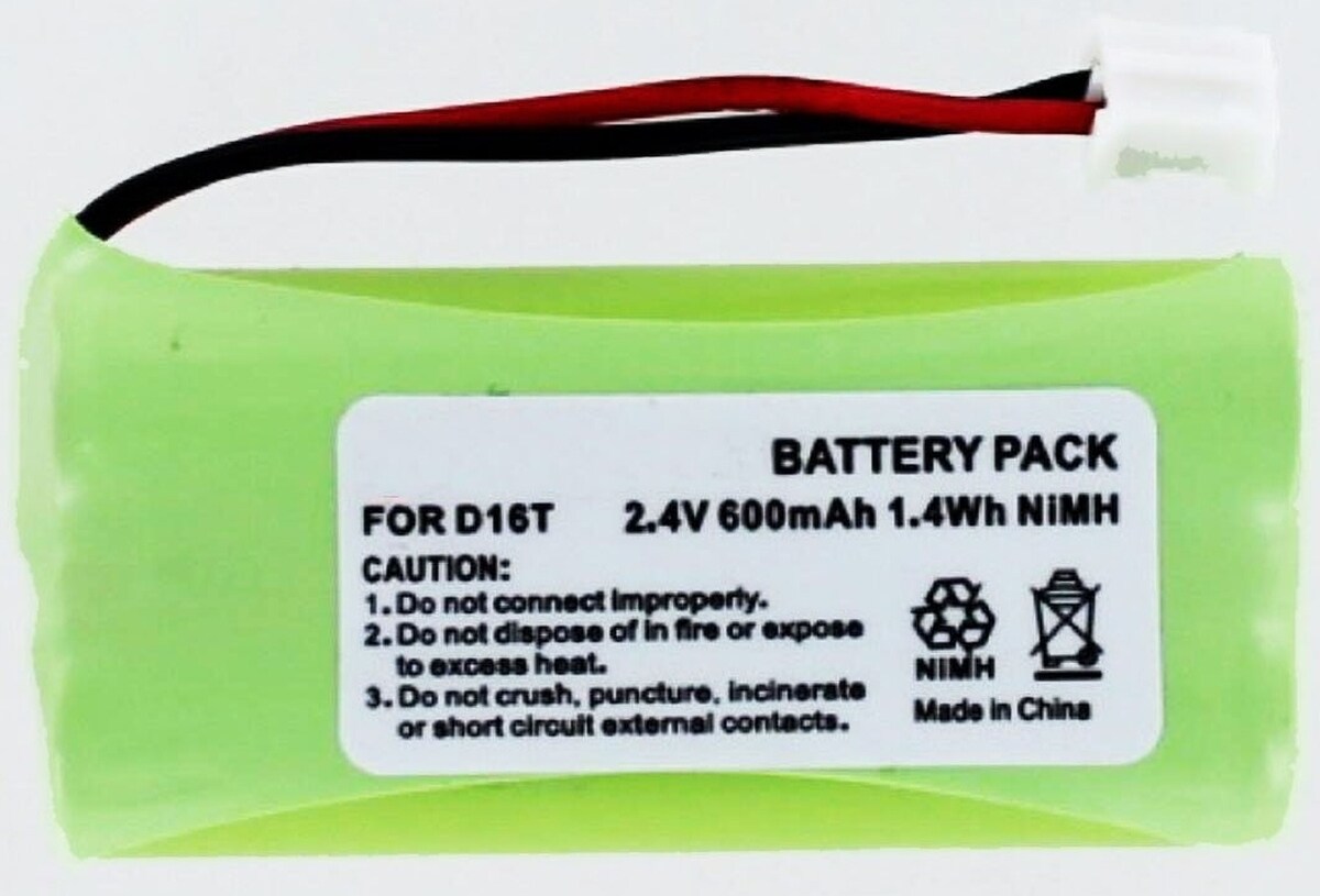AGI Akku für Vtech DS6121-2 NiMH 2,4 Volt 600 mAh grün Image