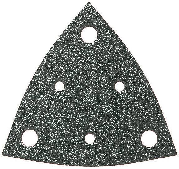Fein 63717109041 Deltaschleifpapier mit Klett, gelocht K?rnung (num) 60 Eckma? 80 mm 5 St. Image