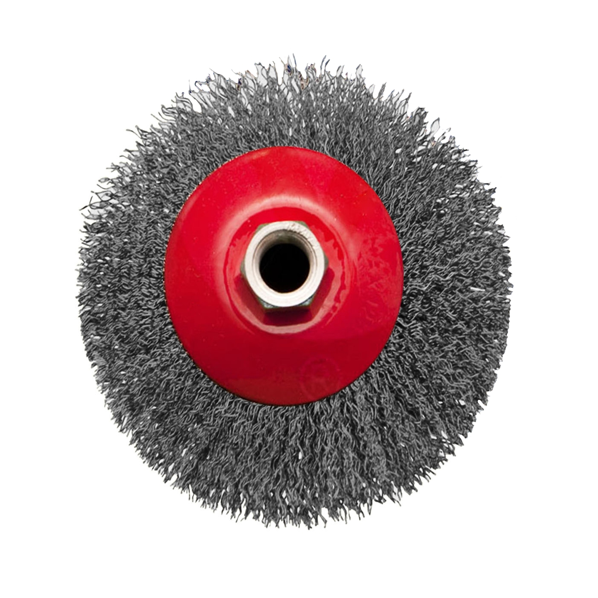 Vago-Tools 6x Rundbürste 115mm gewellt Winkelschleifer Image