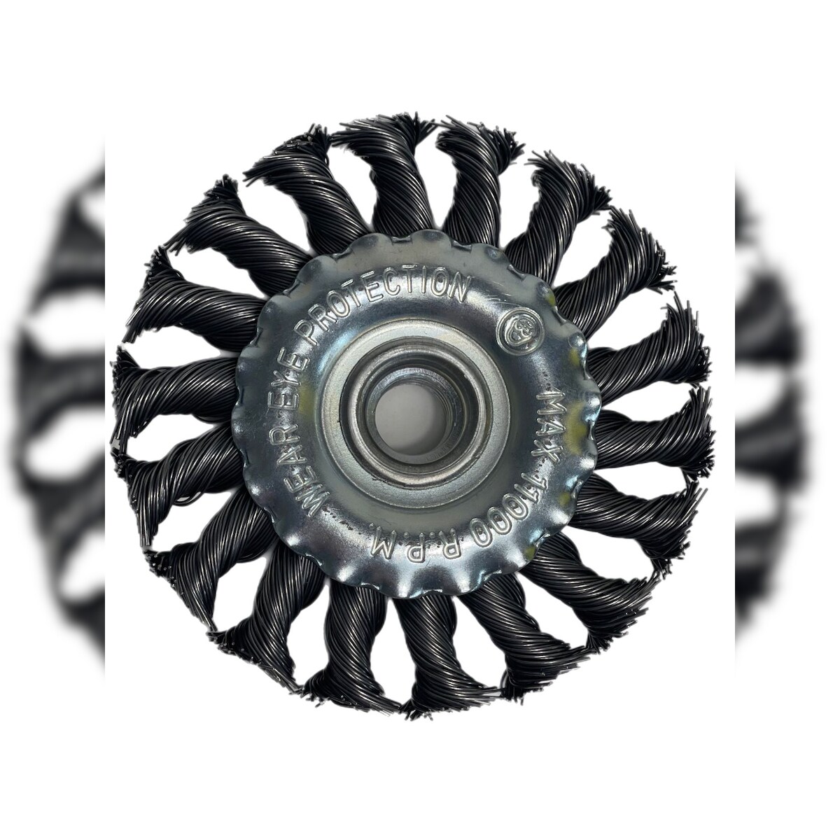 Vago-Tools Scheibenbürsten Zopfbürsten 125mm gezopft 3x Image