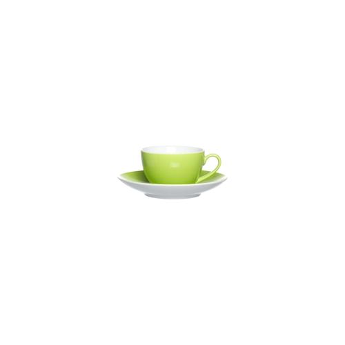 Ritzenhoff & Breker DOPPIO Kaffeetasse mit Untertasse 200 ml grün