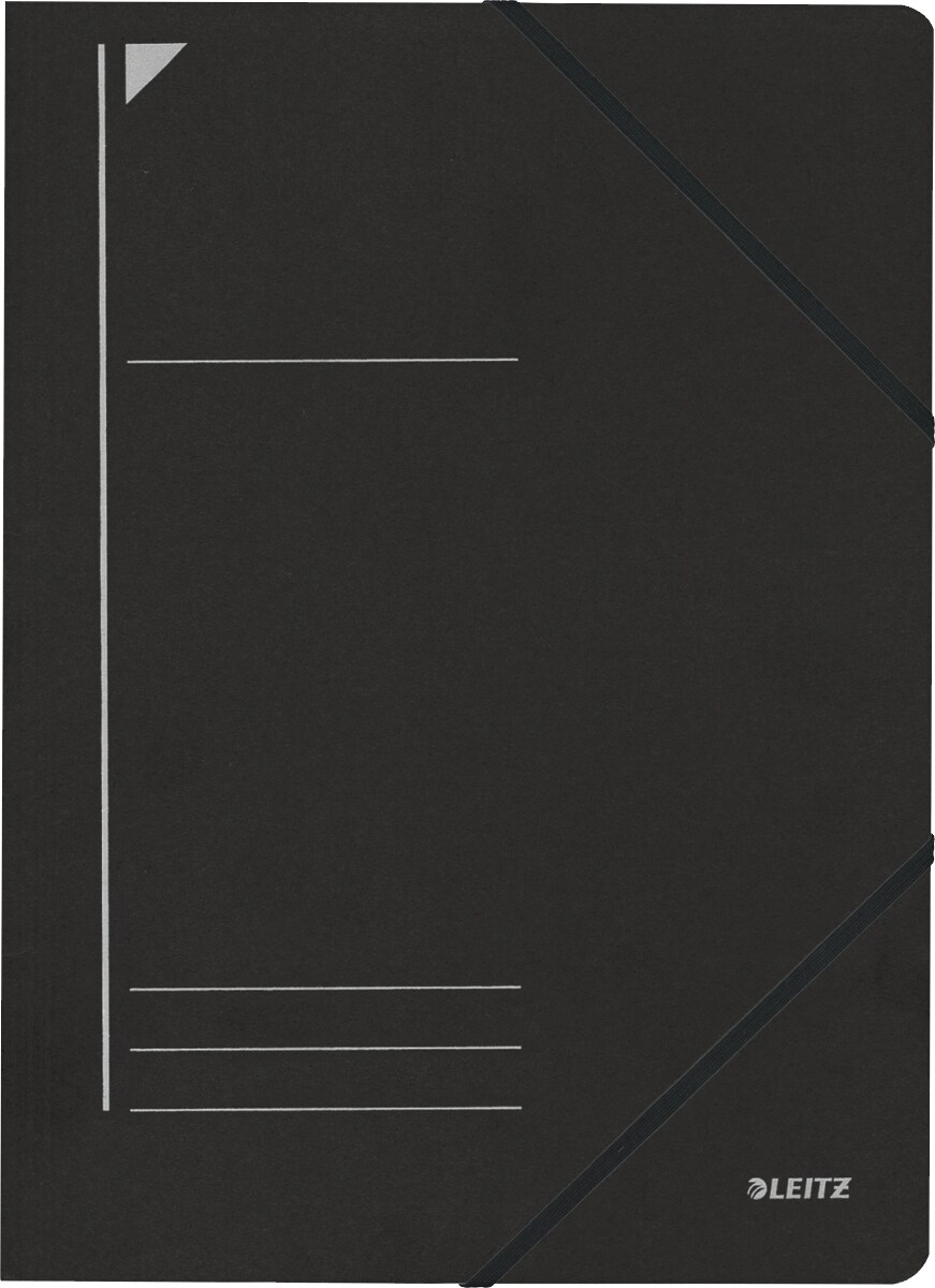 LEITZ Eckspanner A4 für ca. 250 Blatt schwarz Image