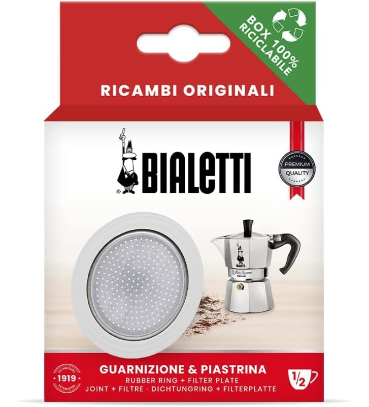 Bialetti 0800030 Filter, Dichtung für La Mokina 1 Tasse Espressomaschine Image
