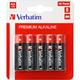 Verbatim Batterie Alkaline, Mignon, AA, LR06, 1.5V Premium, Retail Blister (10-Pack)