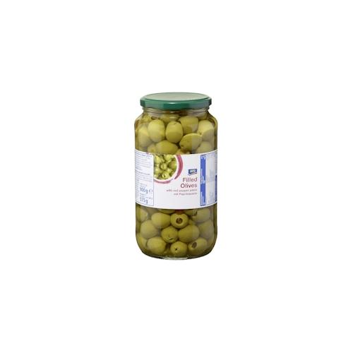 aro Oliven Gefüllt Mit Paprikapaste (575g)