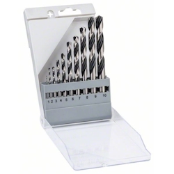 Metallspiralbohrer HSS-Set PointTeQ, DIN 338, 10-teilig Image