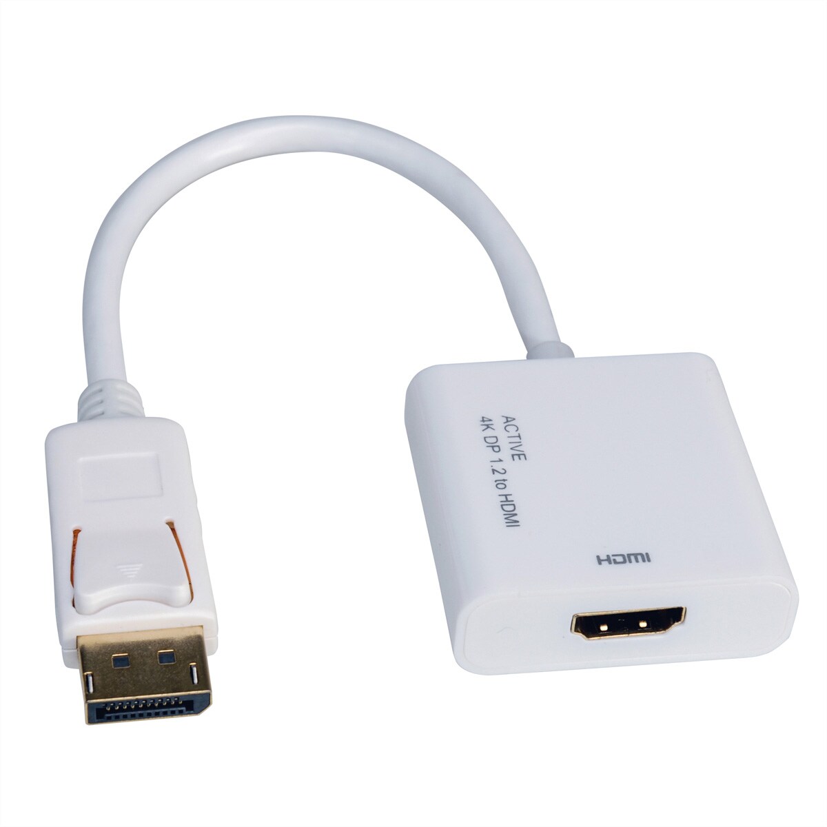 ROLINE 4K DisplayPort-HDMI Adapter, v1.2, DP ST - HDMI BU, Aktiv Image