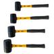 Vago-Tools 4 tlg Set Gummihammer 370 / 500 / 700 / 1200 g