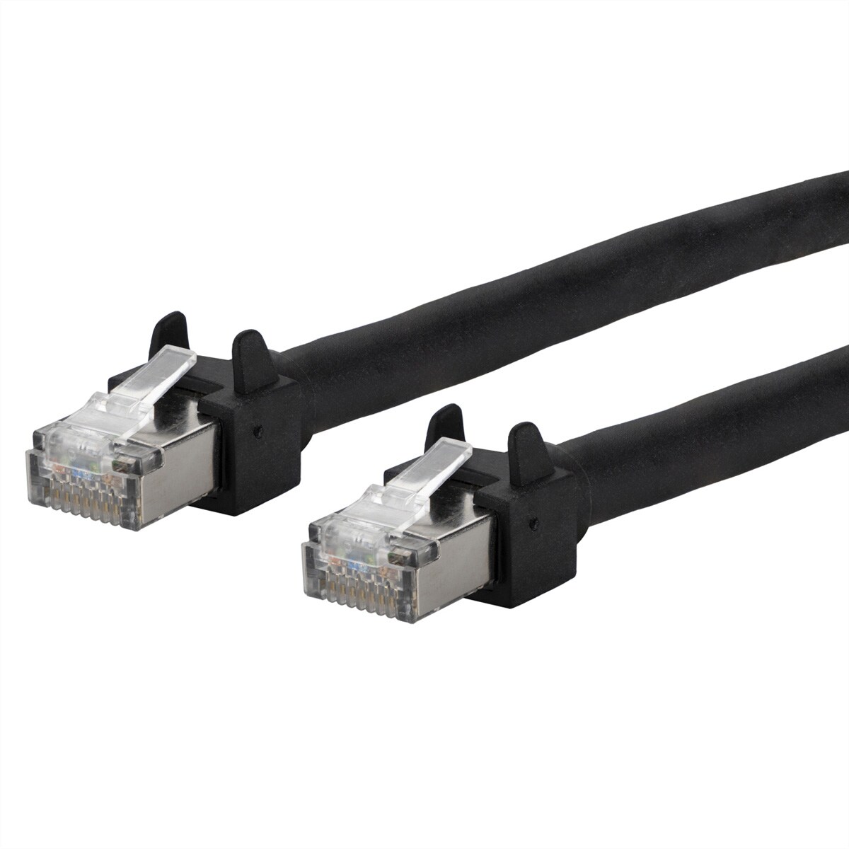 METZ CONNECT Patchkabel 6kV Flex500 Outdoor, schwarz, 0,5 m Image