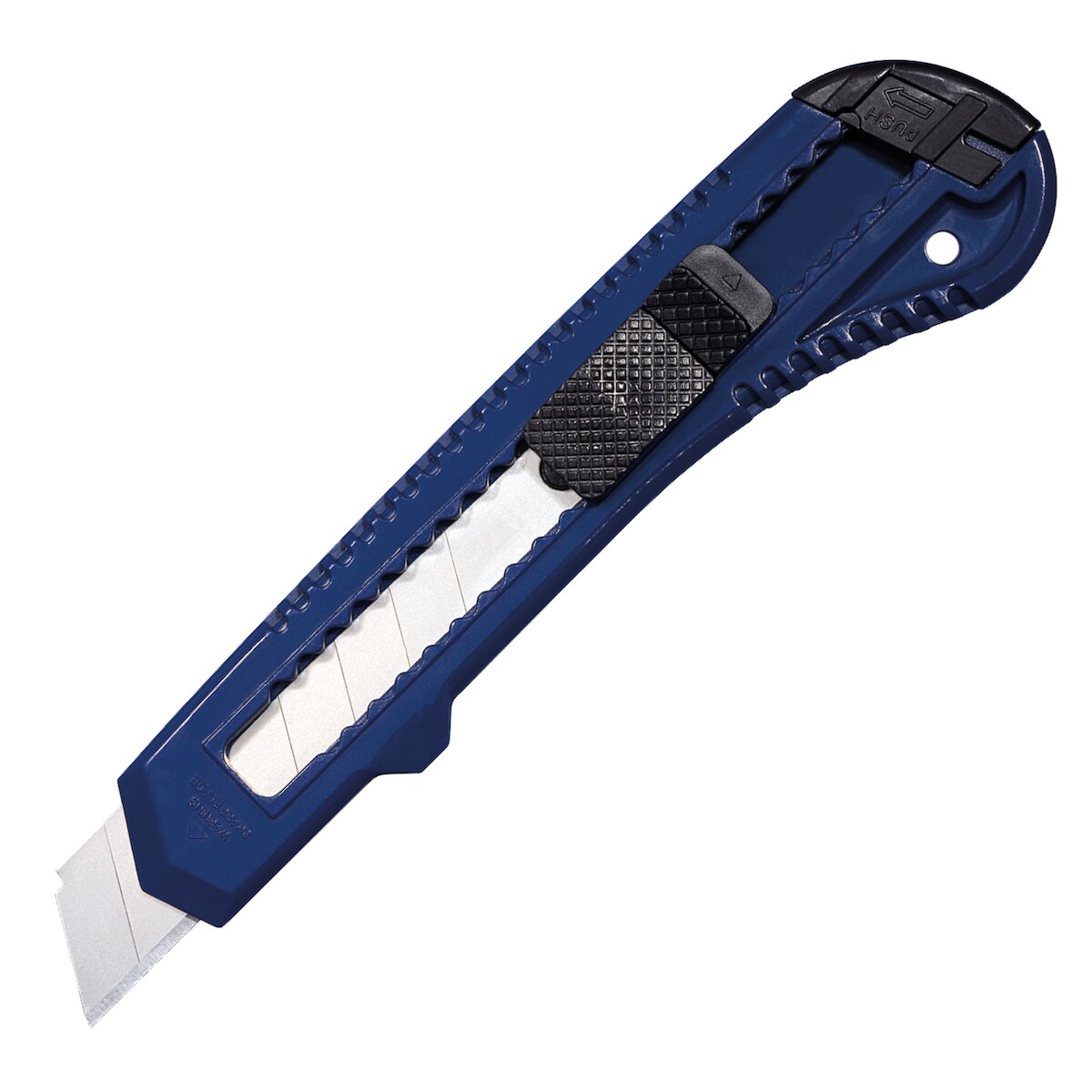 Midori 6 x WEDO® Cuttermesser Safety Ecoline 78018 Teppichmesser 18 mm Abbrechklinge Universalmesser Paketm Image