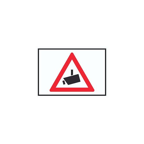 Achtung Videoüberwachung Kameraüberwachung Symbol Schild A4