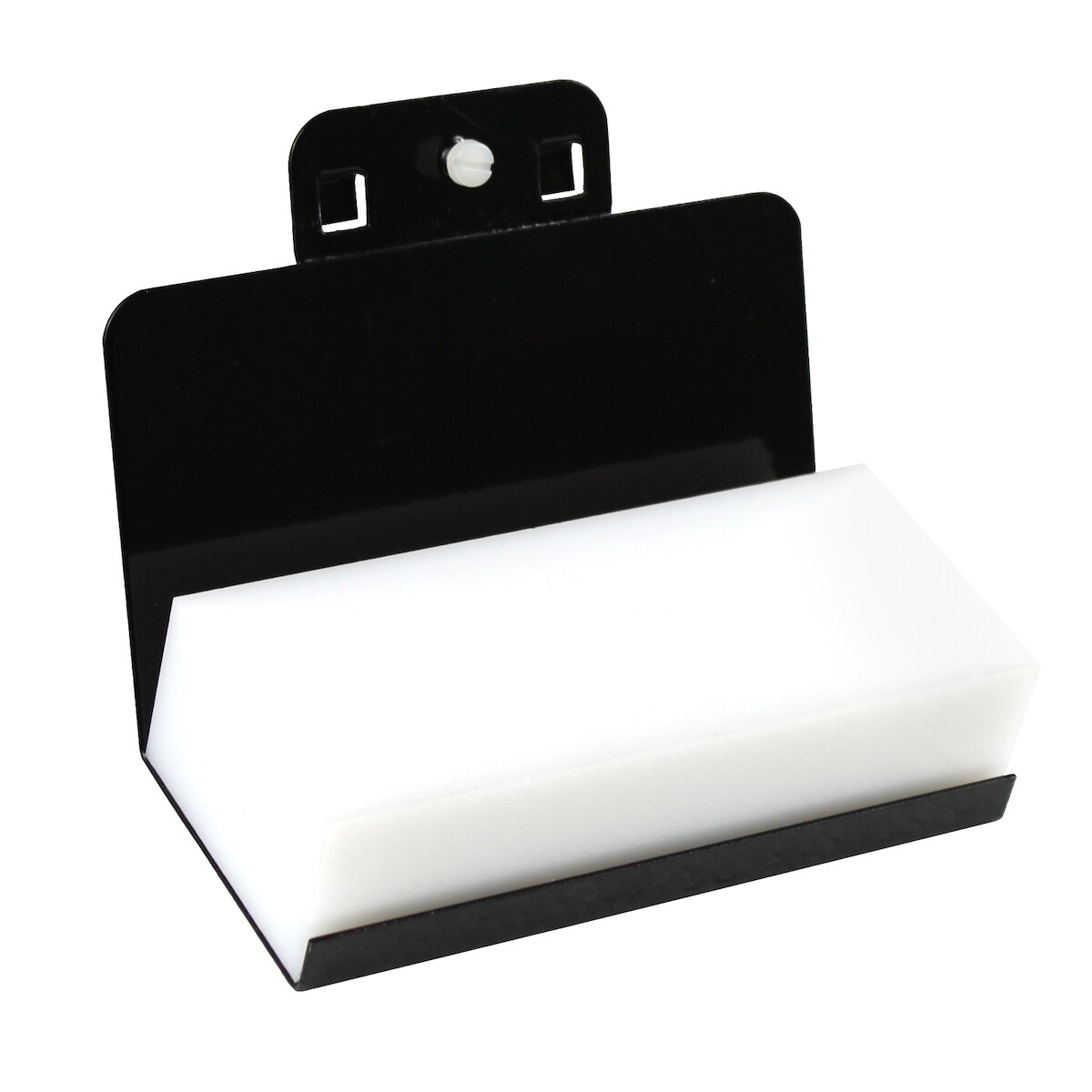 PROREGAL Werkzeugaufnahme zum Selbstbohren für Lochplatte | LxB 12x4,5cm | Tiefschwarz Image