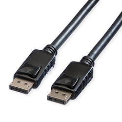ROLINE DisplayPort Kabel, DP ST - ST, schwarz, 1,5 m Image