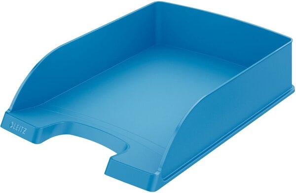 LEITZ Briefkorb Plus Standard hellblau, C4, großes Fassungsvermögen, Maße: 255 x 70 x 357 mm Image