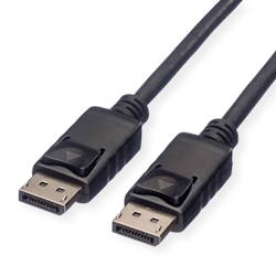 ROLINE DisplayPort Kabel, DP ST - ST, LSOH, schwarz, 1,5 m Image
