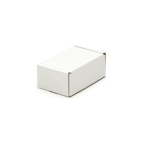 50 Visitenkartenkartons 90 x 60 x 40 mm Kartons Wellpappe Versandkartons weiß